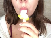 Licking ice cream on a hot day 14/16