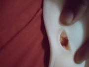 Vagina y ano de juguete.