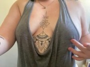 Sneak playing with tities hope no one sees me  1/16