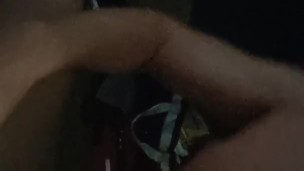 Stroking my cock for you