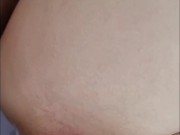 WHORE SPREDS HER FILTHY PUSSY WIDE OPEN WHILE GETTING FUCKED HARD IN HER PUSSY & ASS WITH CLIMAX  15/16