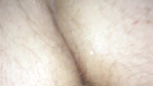 BBW Fisting Hubby's Tight Ass for the First Time