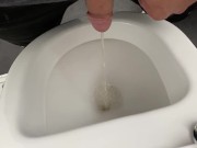Dringender Piss ins Klo