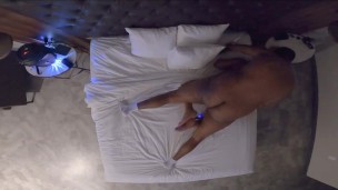 Yellowbone gets Backshots, Bullet(vibrator),and Backrubs.... while filled with BBC