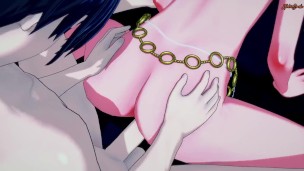 Femboy link gets ass filled with cum outside - Legend of Zelda Hentai.