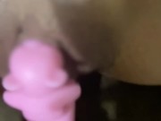 【素人、個人撮影】寂しくてバイブでじゅぽじゅぽ止まらない 2/16