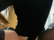 Instructions for jerking off in a velvet dress 16/16