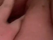 Dirty talking playing with Fat wet pussy in shower  8/16