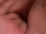 Dirty talking playing with Fat wet pussy in shower  9/16