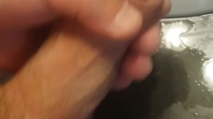 Studdednovember jacking off in a friend's bathroom 2