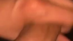 Bad cock got hard n masturbated in car
