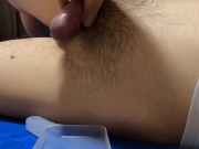 suddenly semen collecting! 10/16