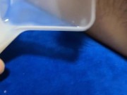 suddenly semen collecting! 16/16