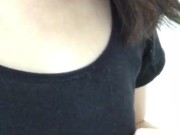 貧乳だからノーブラでも大丈夫？ - Screenshot 15 of 16 - No Bra