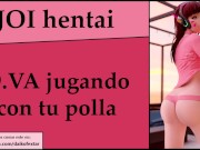 D.VA quiere jugar con tu polla. JOI en español.
