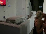 Canada Day Fireworks As He Fucks Me In The Living Room While Everyone’s Asleep 16/16