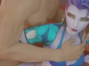 Overwatch - Widowmaker Threesome Anal Creampie Squirt 3d Hentai - by RashNemain 14/16