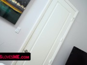 Gorgeous Step Sister April Olsen Seduces Stepbrother And Jumps On His Hard Cock 2/16