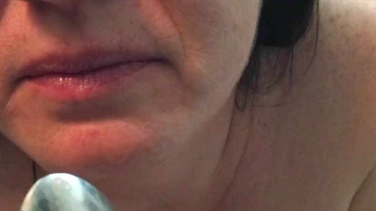Hot Milf smokes weed,cums and eats her creamy grool with a spoon! - RedTube