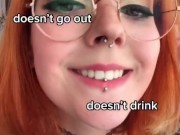 Tiktok banned me for what? TIKTOK COMPILATION NSFW (OF; feyafern) 14/16