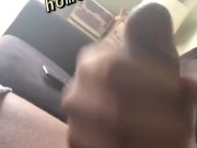 Risky BBC Masturbation In Living Room (Short Vid) 