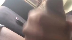 Risky BBC Masturbation In Living Room (Short Vid) 