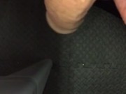 Twisting the shaft of my cock beyond 360 degrees and letting it go, observe in slow motion too