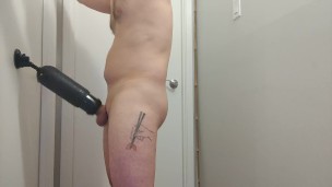 Automatic stroker makes me cum HARD