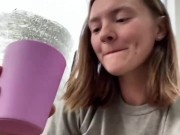 Drinking my piss! 12/16