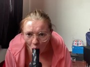 POV Garganta profunda con gringa 2/16