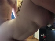 MY STEPSISTER WANTED TO PLAY GAMES , SO I GIVE HER MY COCK TO DO A BLOWJOB AND FUCK ( DOGGY 4 FUCK )
