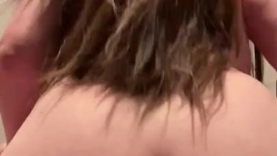 Slamming my little pussy from the back ✨💦😈