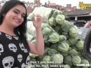 CARNEDELMERCADO - JULIA CRUZ BIG TITS LATINA PUBLIC PUSSY POUNDING WITH TWO GUYS 2/16