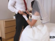 RIM4K Girl eats her fiancés butt right before walking down the aisle 6/16