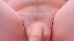 Bottoming Out on Huge Dildo