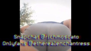 Houston tranny Twerking fat juicy ass