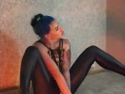 Femdom Katrix striptease
