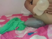 ESTOY Muy Húmeda Y Me QUEDO Toda La Noche FOLLANDOME El Culo Con Mi Maravilloso Dildo! LATINA ANAL 14/16