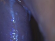 I spy on a hot MILF in the shower while she shaves her Hairy PUSSY. 4/16