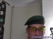 British milf and latina babe ride suck and jerk Luke Hardy in threesome 4/16