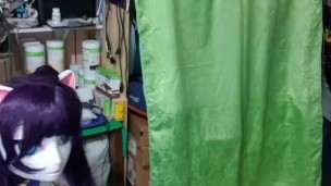 cute kigurumi cat kawaii masturbation