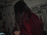 Public Agent Skinny Emo Chick Takes Cash For Quick Fuck 5/16