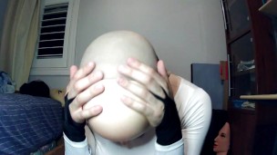 Quiet Nancy End! Quiet female doll Nancy unmasks from her doll mask to show you her true face!