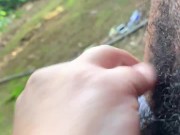 Chubby girl caught sucking my BBC outside  12/16