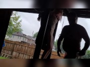 She's wetter than the weather was  1/16