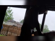 She's wetter than the weather was  9/16