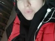 I LIKE TO SHOW TITS IN PUBLIC IN WINTER) AM I MAD? 14/16