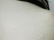 【無修正】リアルぽっちゃりのお風呂姿〜びちゃびちゃ〜