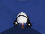 3D HENTAI POV Passionate Blowjob From Hot 2B 16/16