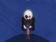 3D HENTAI POV Passionate Blowjob From Hot 2B 2/16